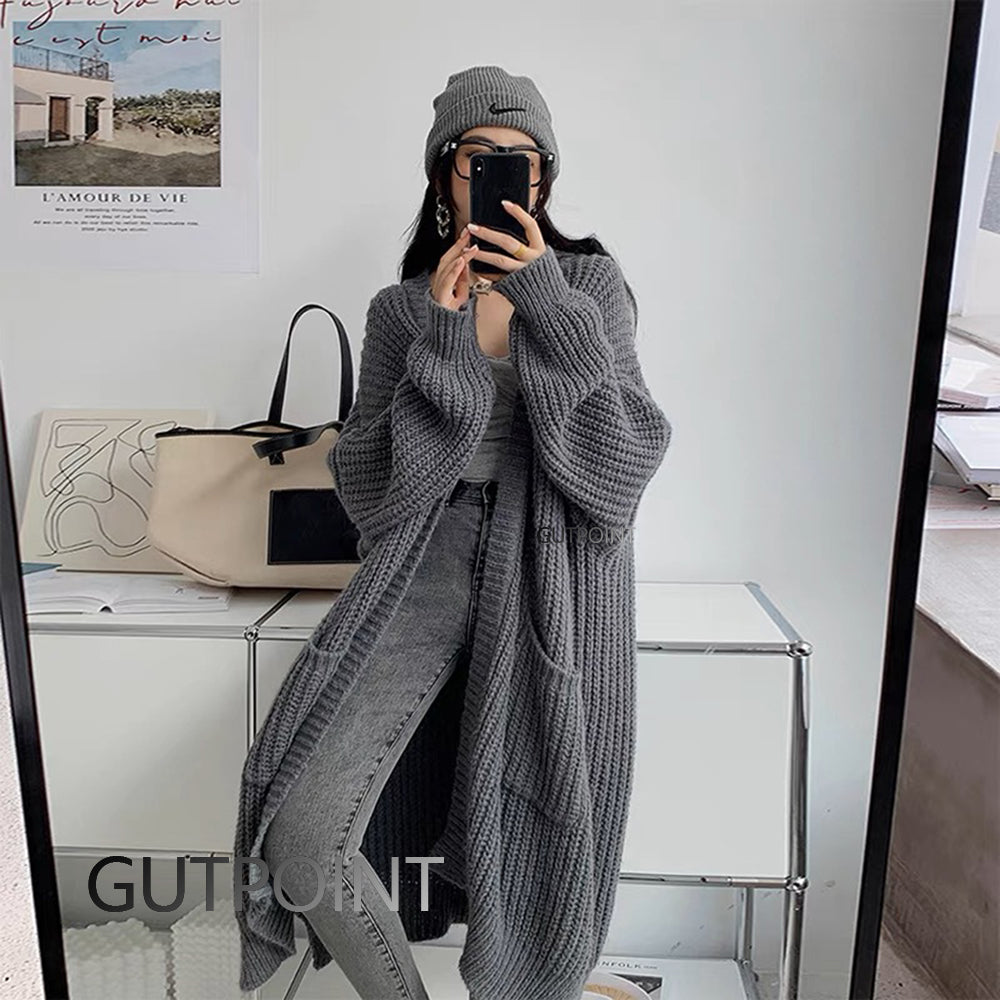 Curve Cardigan Sweater With Pocket
