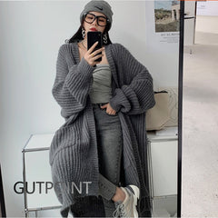 Curve Cardigan Sweater With Pocket